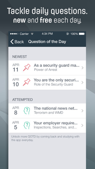 免費下載教育APP|Security Guard Exam Prep 2015 app開箱文|APP開箱王