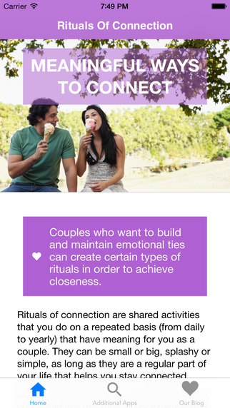 Rituals of Connection
