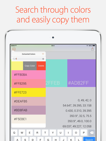 【免費生產應用App】Colordrop - Extract and explore colors-APP點子