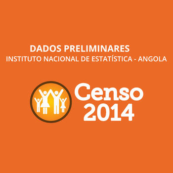 INE ANGOLA Censo 2014 LOGO-APP點子