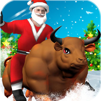 Santa Bull Madness LOGO-APP點子