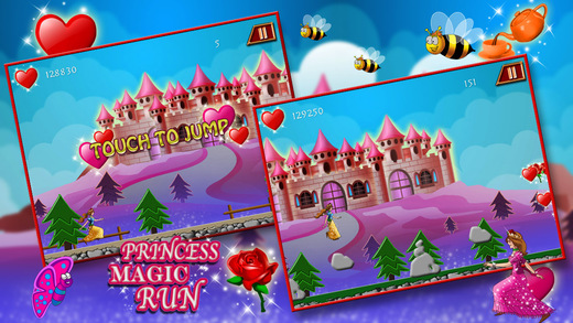 【免費遊戲App】Princess Magic Run - Fun at My Pink Castle Kingdom (Free Game)-APP點子