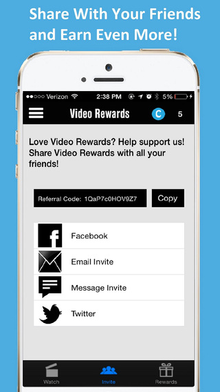 【免費娛樂App】Video Rewards - Earn Prizes By Watching App & Movie Trailers-APP點子