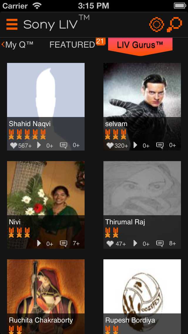 Sony LIV FREE iPhone & iPad app market