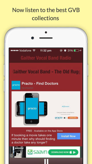 【免費娛樂App】Gaither Vocal Band Radio-APP點子