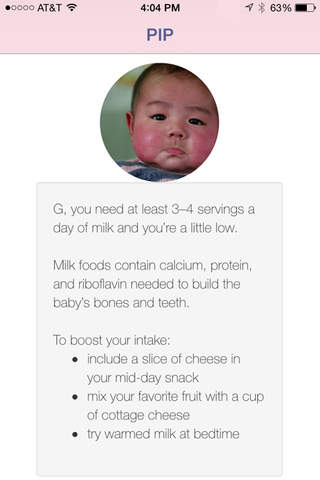 Pregnancy Information Program screenshot 4