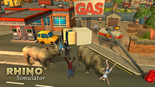 【免費遊戲App】Rhino Simulator Pro-APP點子