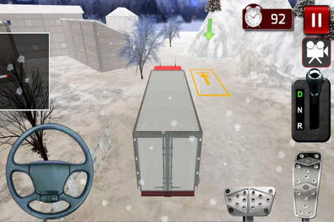 Winter Road Truck screenshot 4