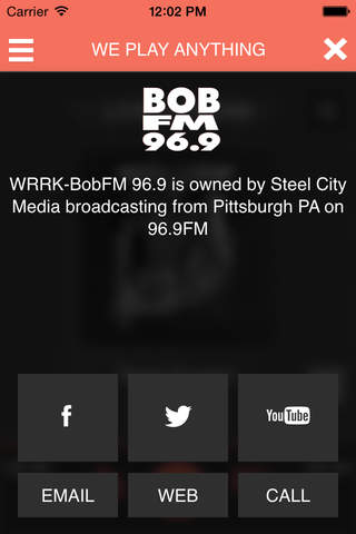WRRK -BobFM Pittsburgh screenshot 3