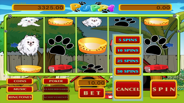 【免費遊戲App】Puppy Dog Pet Slots - Deluxe Casino Slot Machine and Bonus Games FREE-APP點子