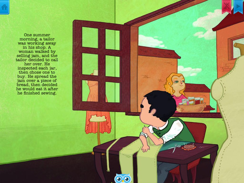 The Valiant Little Tailor - Have fun with Pickatale while learning how to read! screenshot 2