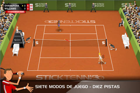 Stick Tennis SA screenshot 3
