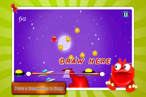 Bouncy Monster Pro - Jump Across The Space Just Tap and Collect Coins screenshot 3