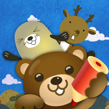 Zoo Friends: Animal Puzzle, Animal Sound, Animal Coloring LOGO-APP點子