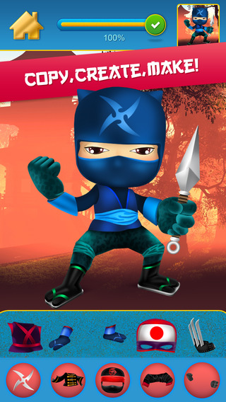 【免費遊戲App】My Mega Power Ninja Hero Design & Copy Crazy Game - Pro-APP點子