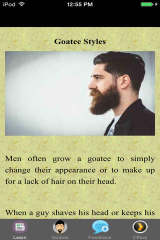 Goatee Styles - Culture on Facial Hair screenshot 3