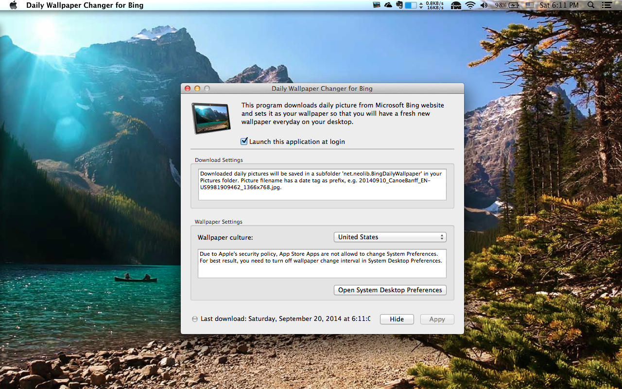 Download Bing Desktop For Mac