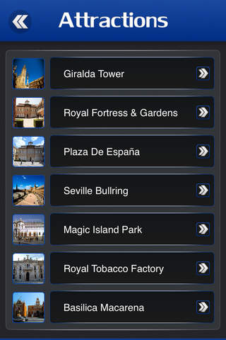 Seville Offline Travel Guide screenshot 3