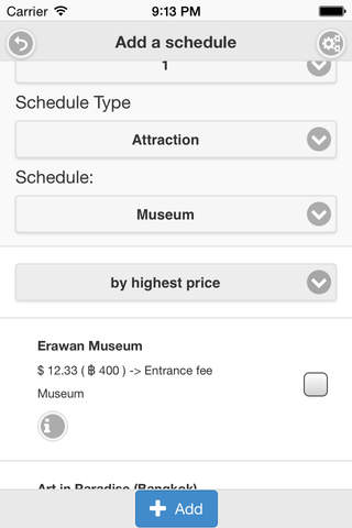 How much to go? - Trip planner with automatic budget calculation screenshot 3