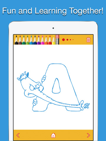 免費下載教育APP|ABC Coloring Book - Fun with the Alphabet for Kids and Toddlers app開箱文|APP開箱王