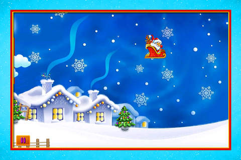 Bossy Santa Clause Throwing Gifts bag in snowing season screenshot 4
