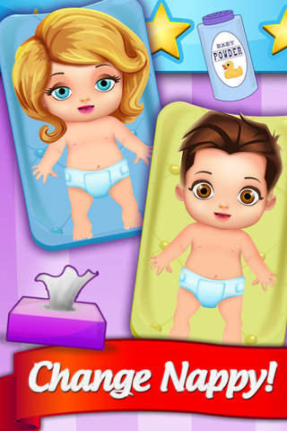 Mommys New-Born Super-Star - My baby celebrity girl and fashion party kids care game free screenshot 3