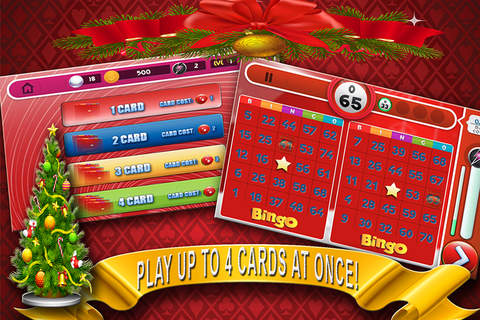 Aaaah! Christmas Bingo Blitz Rush for Casino Jackpot Riches screenshot 2
