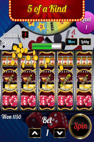 Beat Casino King in Las Vegas with Jackpot Slots & Play Fun Bingo Free screenshot 3
