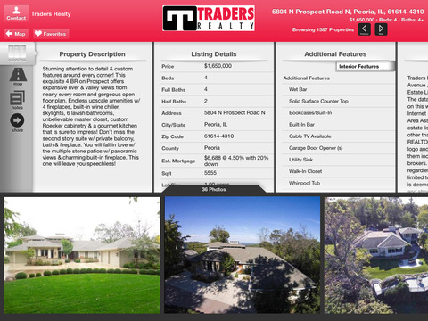 Traders Realty for iPad screenshot 3