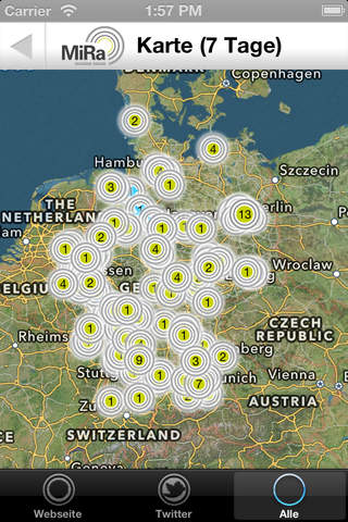 Migräne Radar screenshot 3