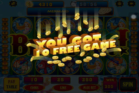 Ocean Adventure Slots - Pro Casino Frenzy and Slot Machine Vegas Games screenshot 4