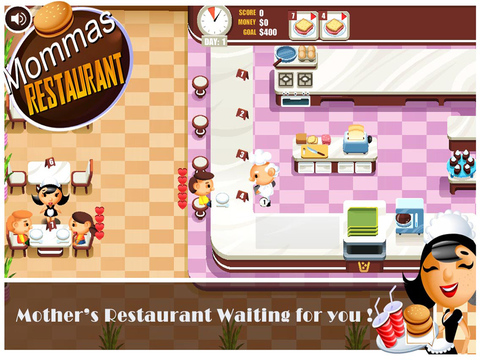 【免費遊戲App】Mom's Restaurant-APP點子