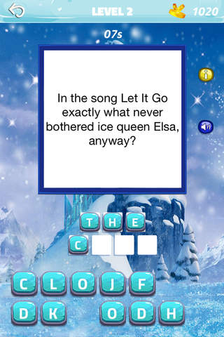 Trivia Book : Puzzles Question Quiz For Frozen Fans Games Free screenshot 3