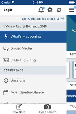 VMware Partner Exchange 2015 for iPhone screenshot 3