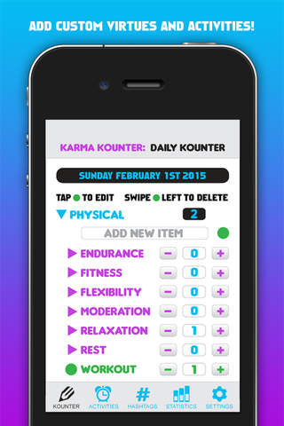 Karma Kounter screenshot 2