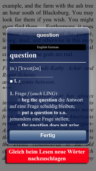 【免費書籍App】German Reader (Bücher & Wörterbücher)-APP點子