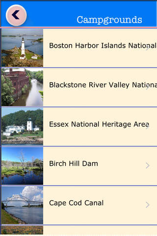 Massachusetts Campgrounds Guide screenshot 3
