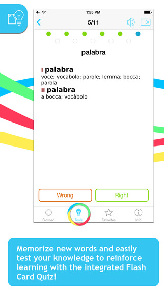 【免費書籍App】Italian <-> Spanish Slovoed Compact talking dictionary-APP點子