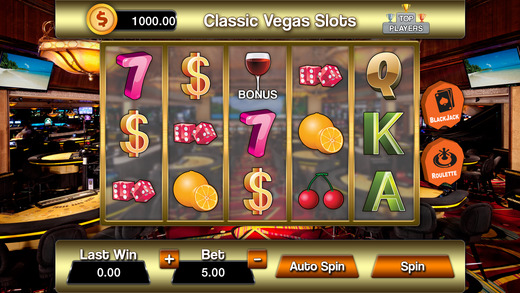 Classic Slots Roulette BlackJack - Spin and win and deal with twenty-one classic casino game