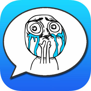 Rage Faces Keyboard for iMessage, Whatsapp,Facebok, SMS, Messenger, Texting LOGO-APP點子