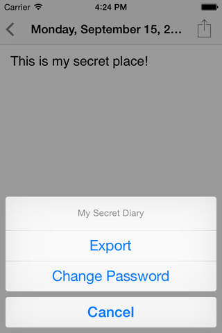 My Secret Diary Keep it secret screenshot 4