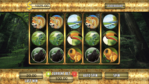 【免費遊戲App】AAA Amazon Jungle Slots FREE Casino Game - Daily Chip Bonus-APP點子