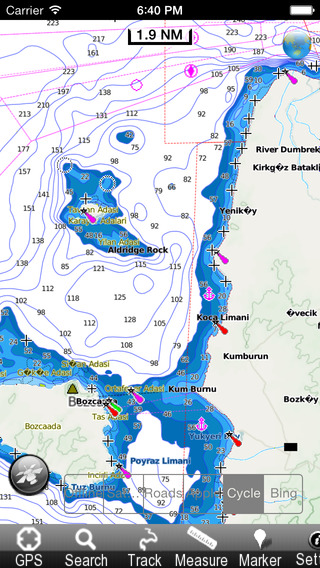 【免費交通運輸App】Marine: Aegean Sea (North) - GPS Map Navigator-APP點子