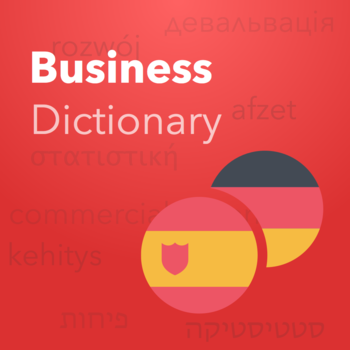 Verbis Español — Alemán Diccionario de negocio. Verbis Deutsch – Spanisch Business Wörterbuch LOGO-APP點子