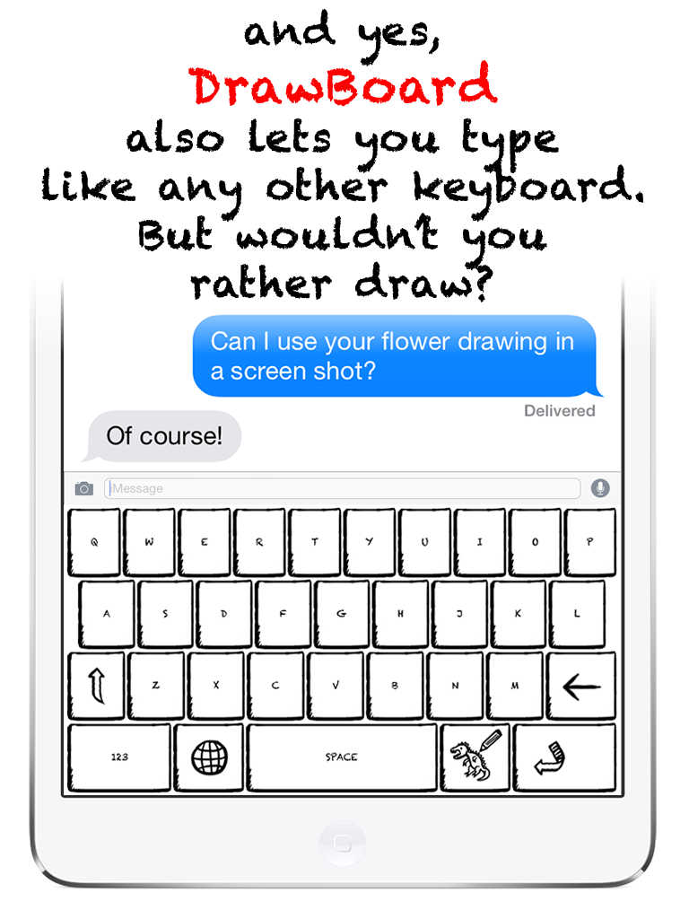 App Shopper DrawBoard Keyboard for Doodling! (Utilities)