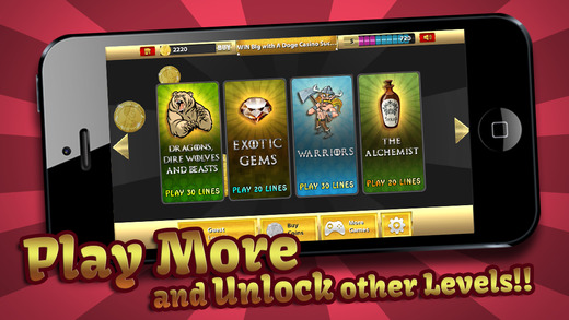 【免費遊戲App】Slots - Thrones & Thieves (Big Win King Casino of Fire Warriors & Legends) Free-APP點子