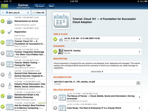 【免費商業App】Gartner Events-APP點子