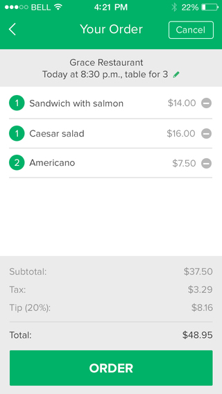 【免費生活App】Settle - Pre-order food to dine at restaurants-APP點子