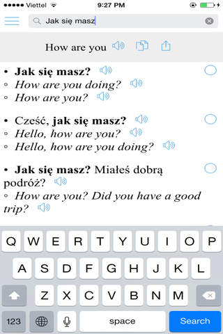 Offline Translator Pro, Polish-English Sentences / Polski Tłumacz screenshot 3