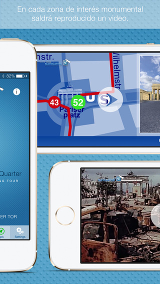 【免費旅遊App】Berlín Barrio Gubernamental guía: Tour a pie, paseo multimedia GPS vídeo y audioguía, con mapa offline - HD-APP點子